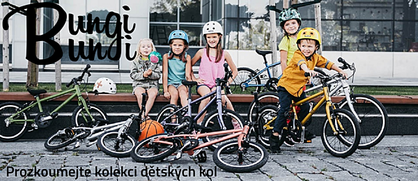 Lehká a kvalitní dětská kola